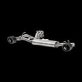 Akrapovic Slip-On Line Stainless Steel (Requires Tips) - Not for US Spec Vehicle for 2012-2018 Fiat Abarth 595/595C/Pista - M-FI/SS/1H/1