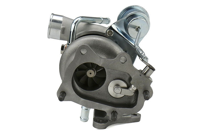 Forced Performance FP BLUE Turbocharger 58mm 8cm IWG w/ Oil Feed Line - 2002-2007 Subaru WRX / 2004-2021 Subaru STI