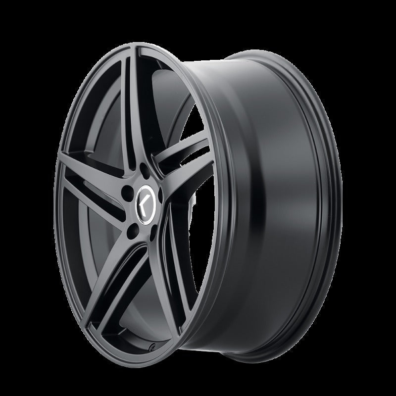Kraze KR195 Milano 20x8.5 5x120 +38 Offset Satin Black Wheel