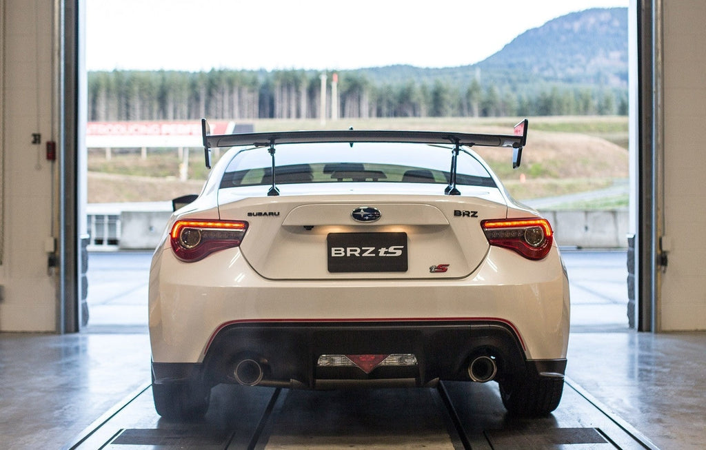 Subaru tS Rear Emblem with Mounting Template - 2013-2020 Subaru BRZ