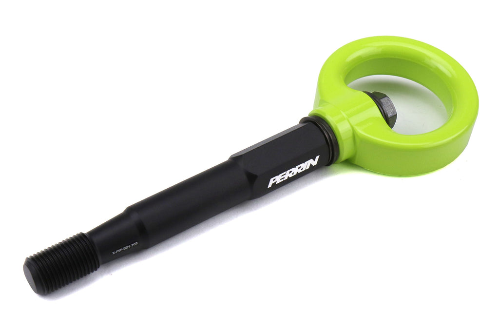 PERRIN Front Tow Hook (Neon Yellow) - 2015-2017 Subaru WRX / STI
