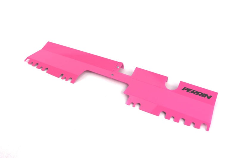 PERRIN Radiator Shroud (Hyper Pink) - 2015-2021 Subaru WRX / STI