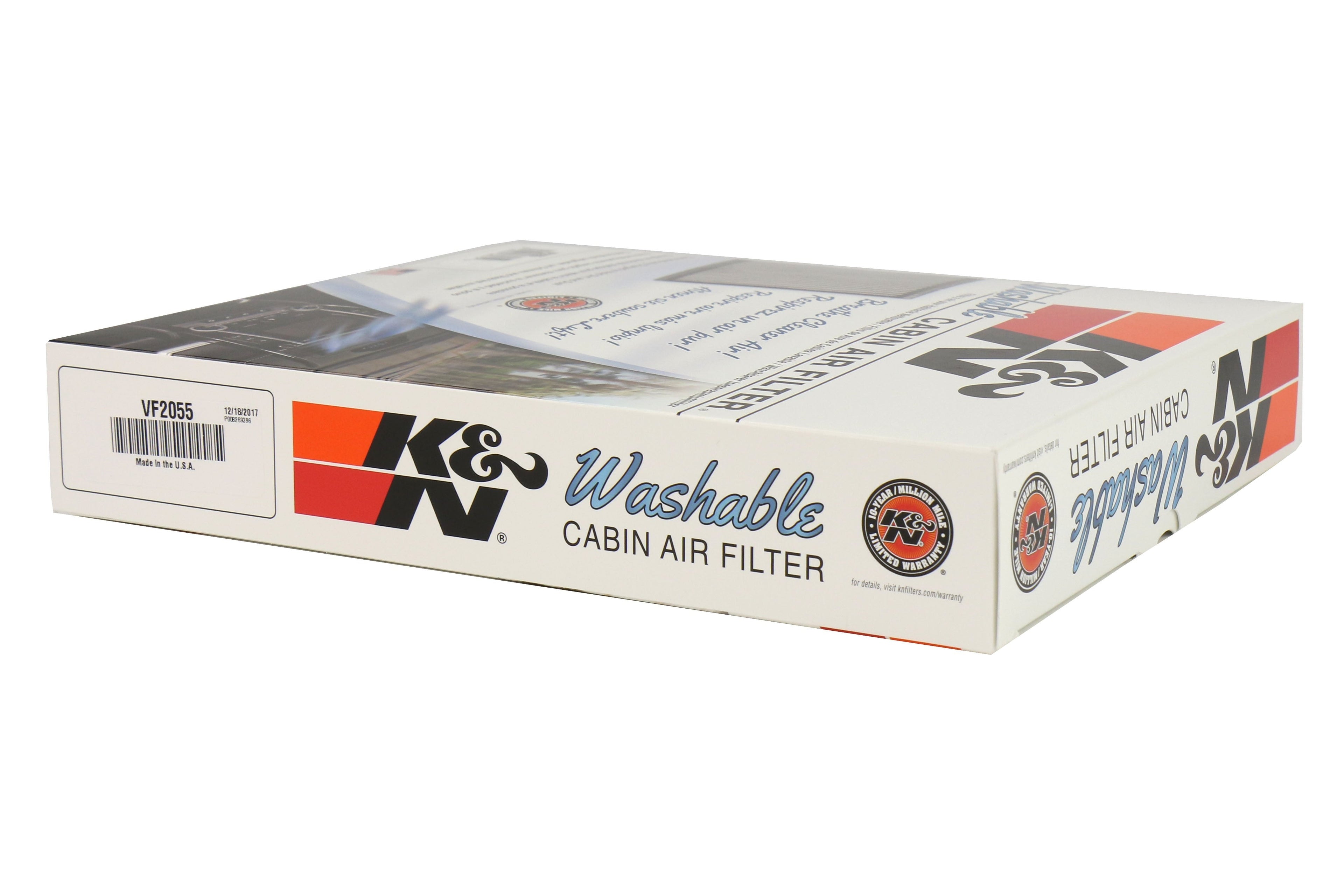 K&N Engineering Cabin Air Filter - 2009-2018 Subaru Forester 2.5L
