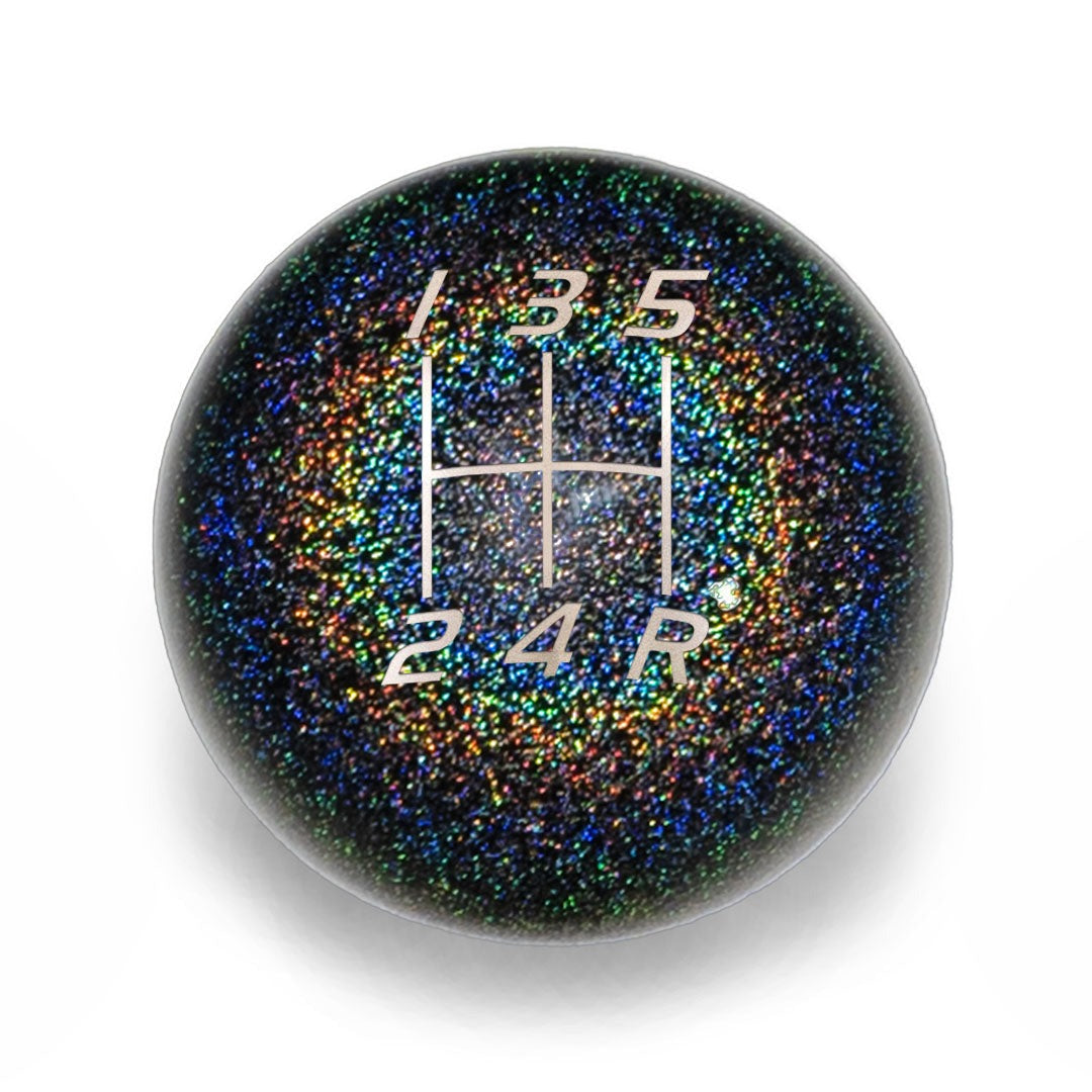 Billetworkz Weighted Shift Knob - 5 Speed Velocity Engraving - Subaru WRX