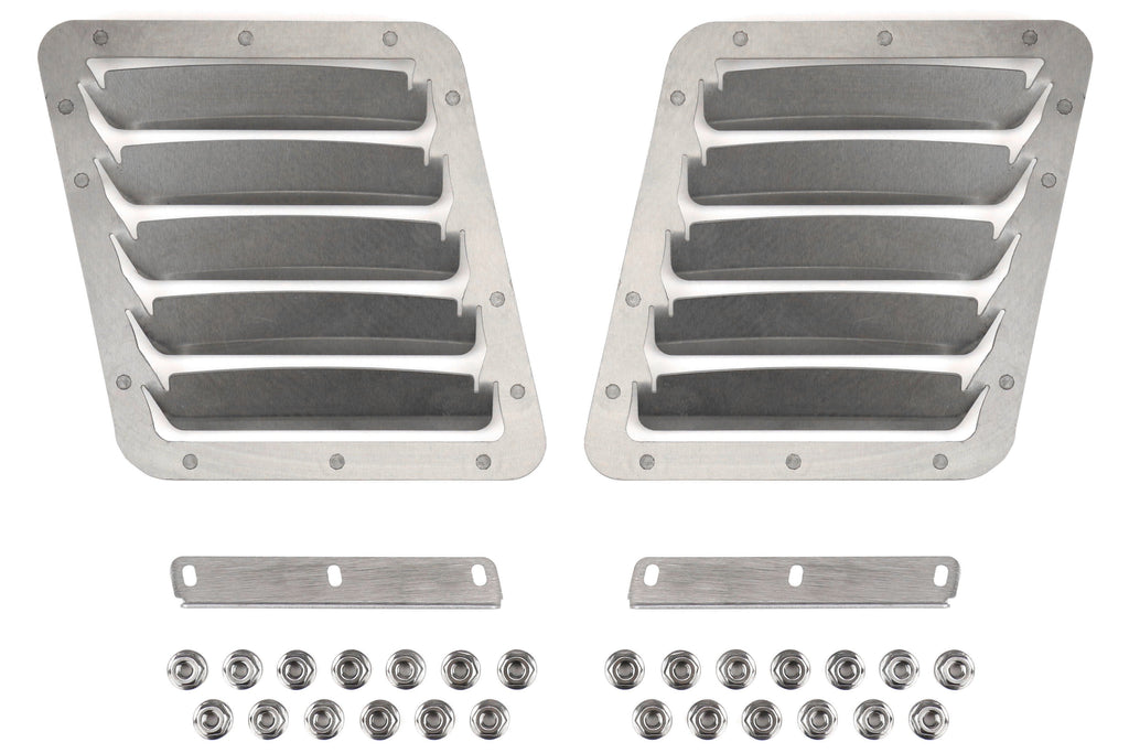 Verus Engineering Hood Louver Kit Aluminum - 2015-2021 Subaru WRX/STI