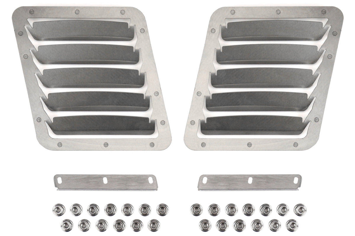 Verus Engineering Hood Louver Kit Aluminum - 2015-2021 Subaru WRX/STI