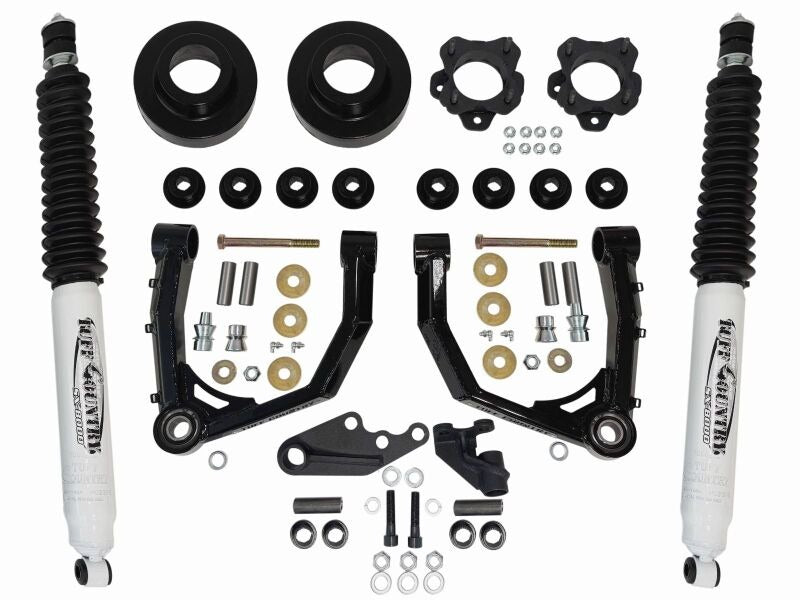 Tuff Country 2022+ Toyota Tundra 3in Lift w/ Boxed Uniball Control Arms w/ Front Diff Drop & Shocks