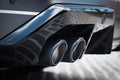 Akrapovic Tail Pipe Set for 2024+ BMW M5 (G90,G99) Round Carbon Fiber - TP-CT/78