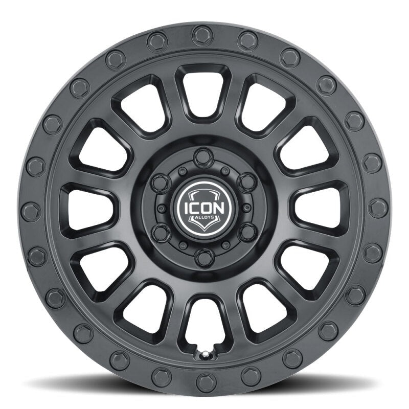 ICON Hulse 17 X 8.5 5 X 150 25mm Offset 5.75in BS Double Black