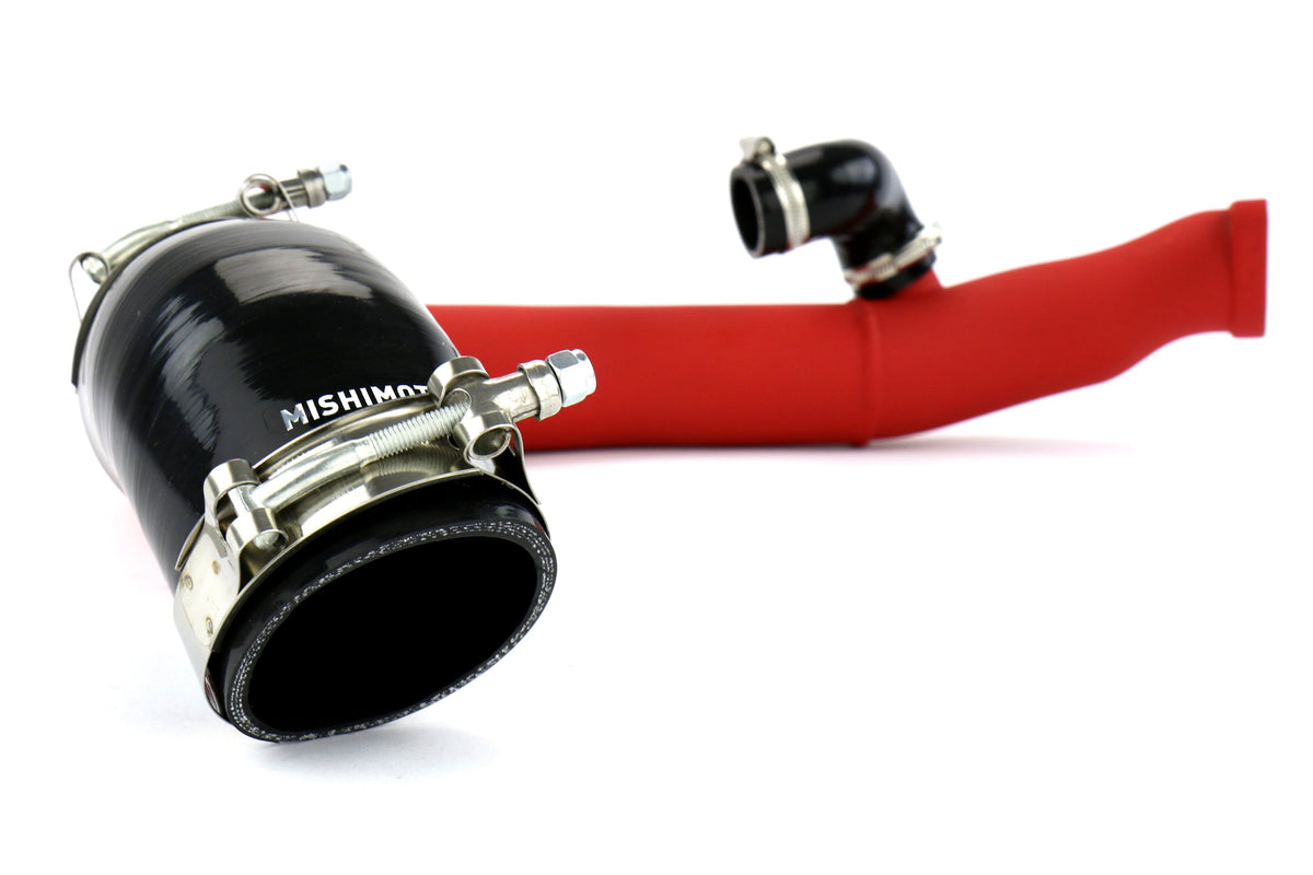 Mishimoto Charge Pipe Kit Hot Side Red - 2015-2021 Subaru WRX