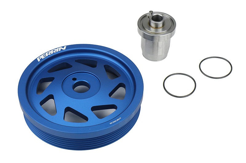 PERRIN Lightweight Crank Pulley for FA/FB Engines with Small Hub - Subaru Models (inc. 2017-2021 Crosstrek / 2019-2021 Forester)