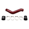 Wehrli 19-24 Cummins 6.7L Driver Side 3.5in Intercooler Pipe - WCFab Red
