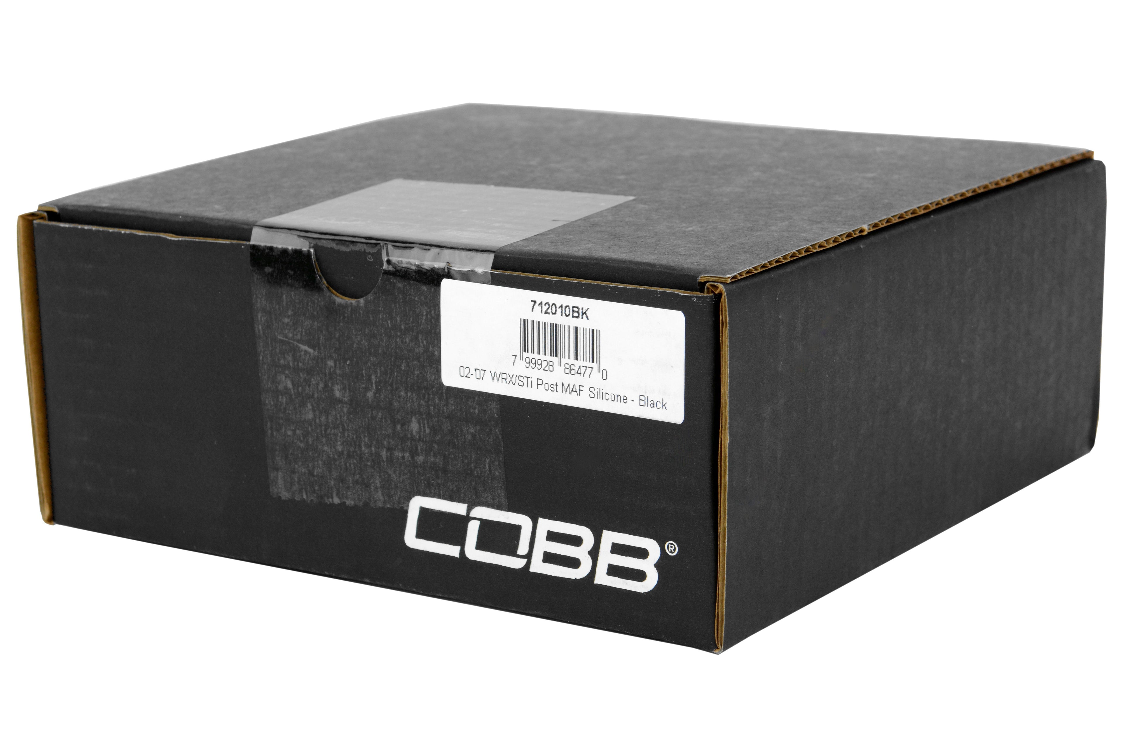 Cobb Post MAF Hose - Stealth Black - 2002-2007 Subaru WRX / 2004-2008 Forester XT