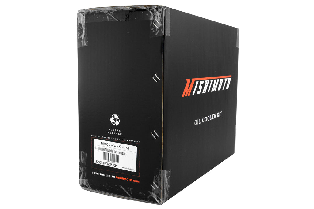 Mishimoto Thermostatic Oil Cooler Kit - 2015-2021 Subaru WRX