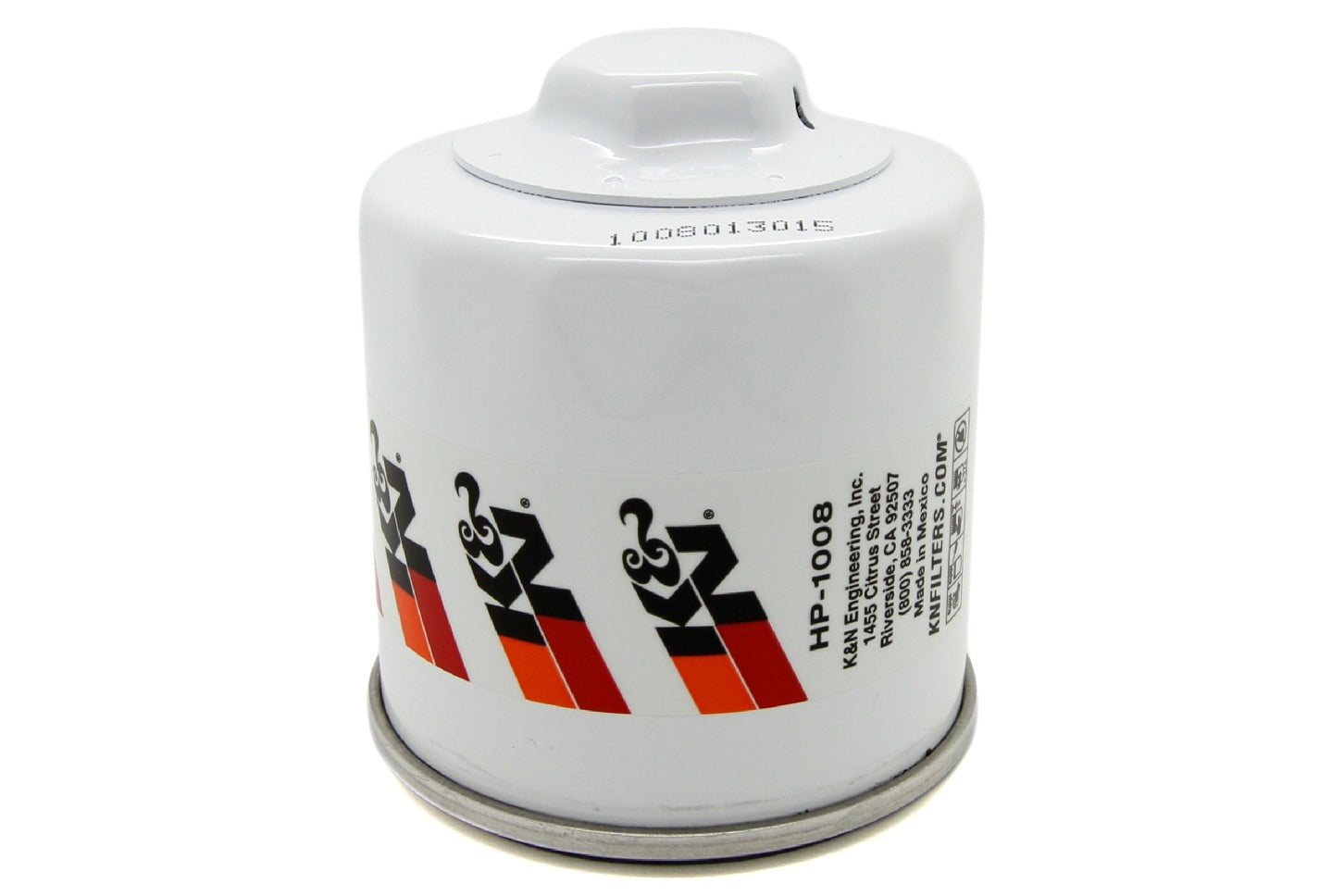 K&N Oil Filter HP-1008 - Subaru/Mitsubishi Models (inc. 2004-2021 Subaru STI / 2003-2006 Mitsubishi Evo 8/9)
