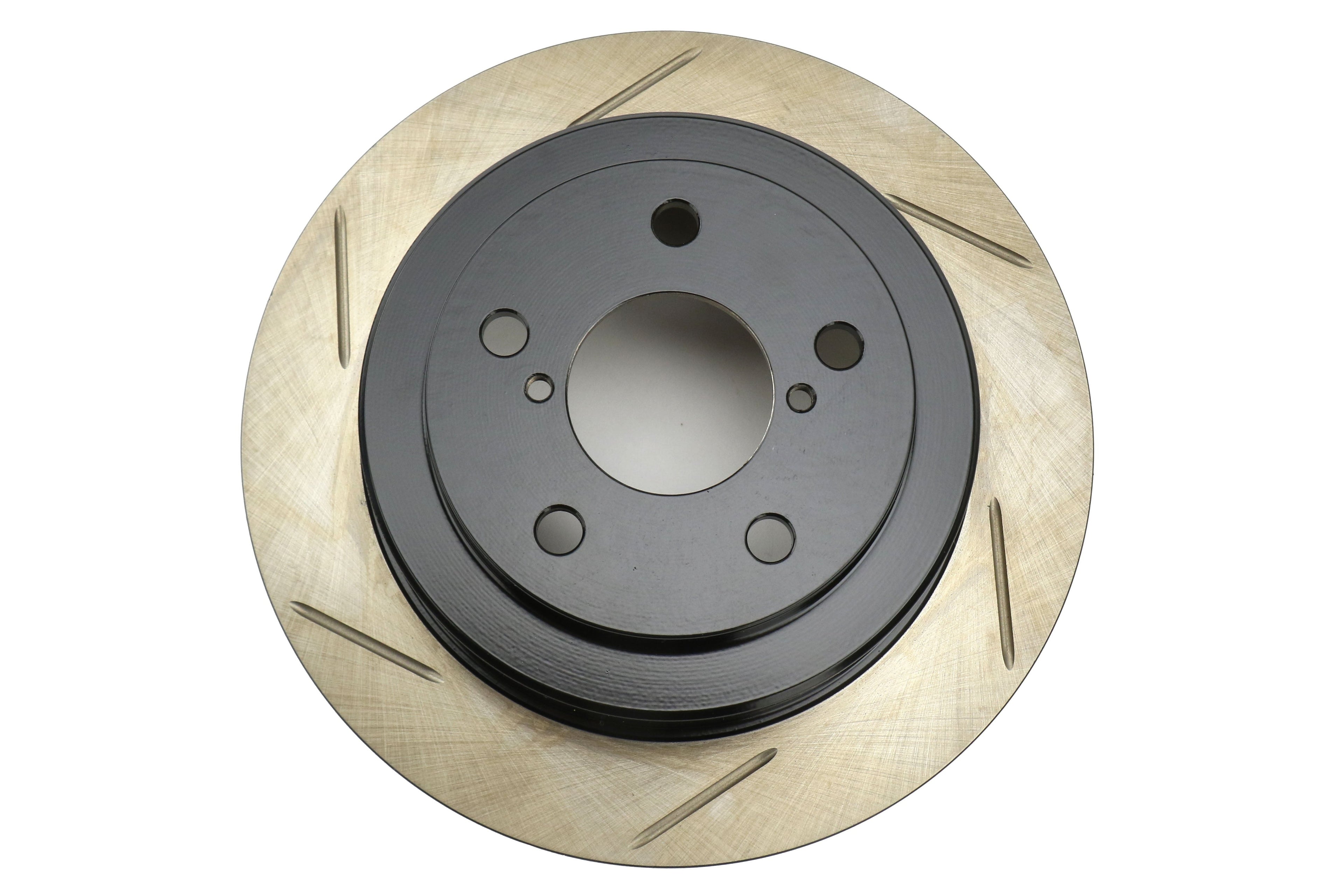 Stoptech Slotted Rear Right Rotor Single - Subaru Models (inc. 2002-2005 WRX)