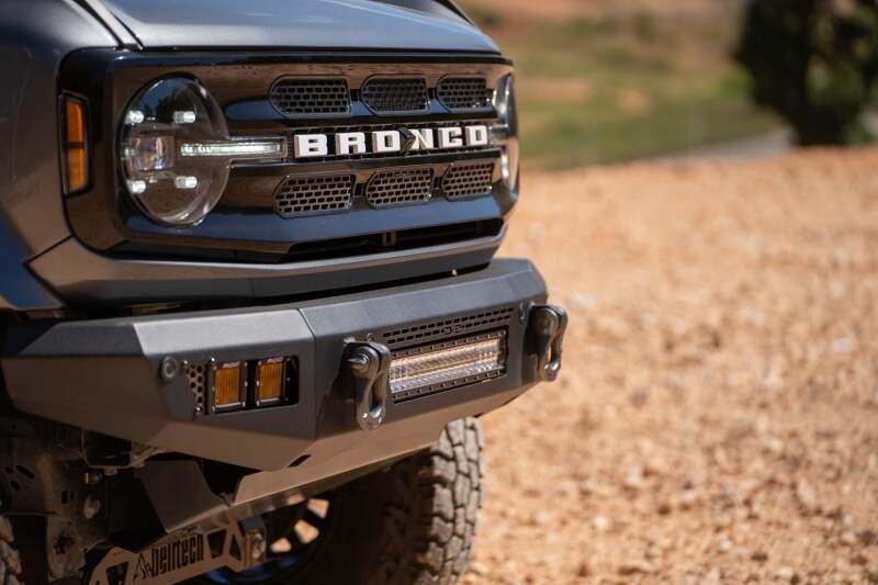 DV8 Offroad 2021+ Ford Bronco Front Bumper V2 - OE Plus Series (Works w/o ACC Relocation)