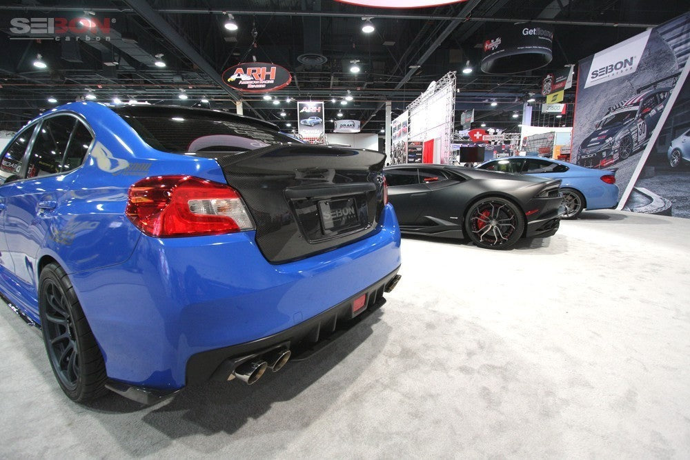 Seibon Carbon Fiber C Style Trunk - 2015-2021 Subaru WRX / STI