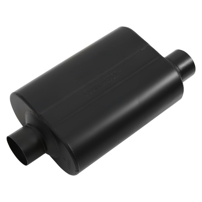 Flowmaster Super 40 Series 3-Inch Center Inlet/Offset Outlet Muffler - 953047
