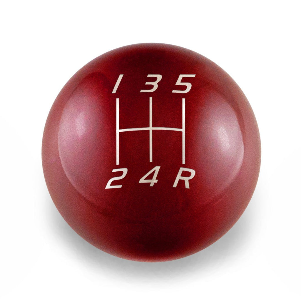 Billetworkz Weighted Shift Knob - 5 Speed Velocity Engraving - Subaru WRX