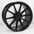 Enkei TS10 17x9 5x114.3 35mm Offset 72.6mm Bore Black Wheel - 2005-2007 Subaru STI