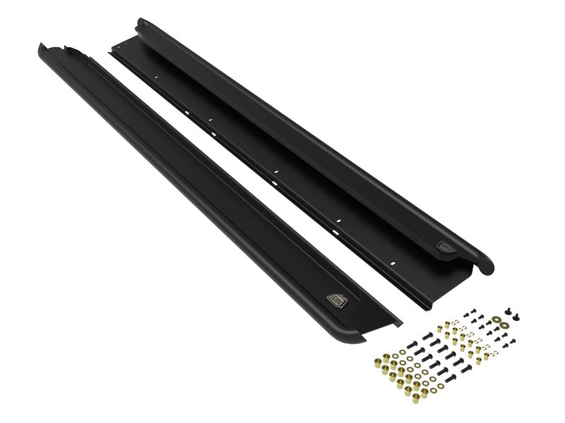 aFe Terra Guard Trail Slider Step - Black - 2010-2014 Subaru Outback H4-2.5L / H6-3.6L