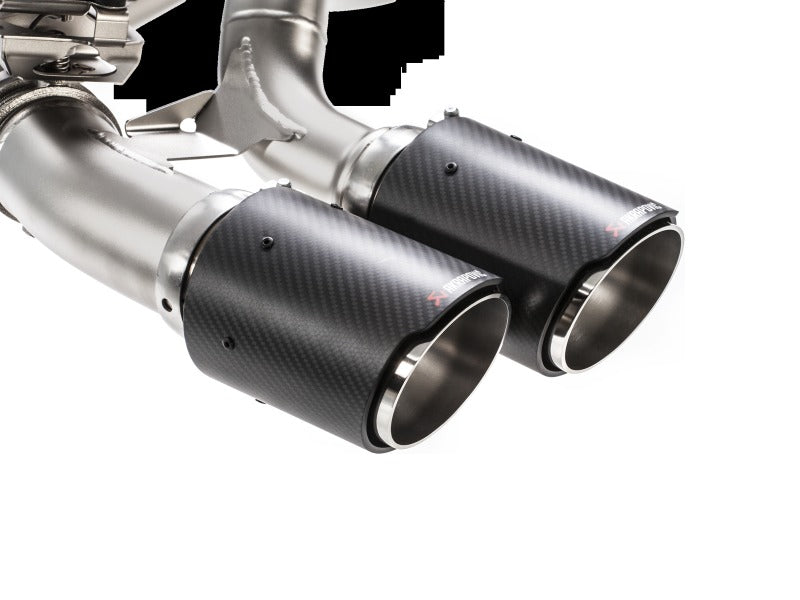 Akrapovic Evolution Line Cat Back Titanium with Carbon Tips for 2016-2017 BMW M2 F87 (Excl M2 Competition) - ME-BM/T/8H