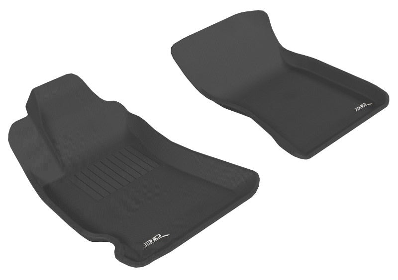 3D MAXpider Kagu Floor Mat - Black - 1st Row - 2009-2013 Subaru Forester