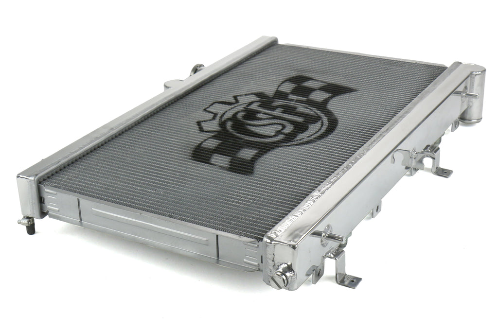 CSF Racing Radiator w/ Built-in Oil Cooler and Sandwich Plate - 2002-2007 Subaru WRX / STI Manual