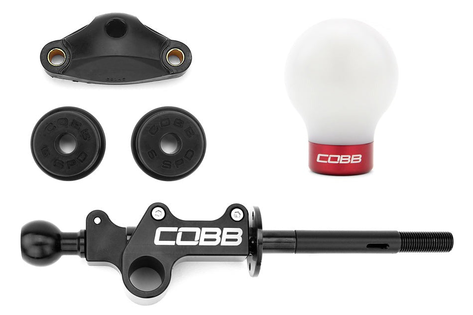 Cobb Subaru STi 6MT Stage 1+ Drivetrain Package w / Red Weighted Shift Knob - 2004-2021 Subaru STI 6MT