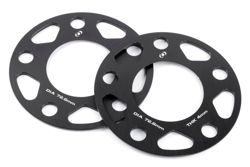 Dinan Wheel Spacers - 5x120 - 72.6mm CB - 4mm Thick (Set of 2)
