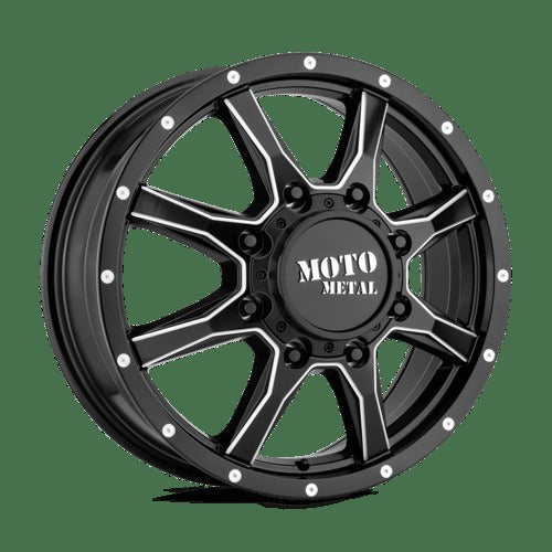 MO995 20X8.25 8X6.5 S-BLK MILL 127MM