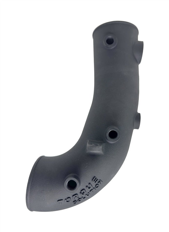 Torque Solution Cast Aluminum HD Hard Turbo Inlet (OEM / 2.4" Turbo Inlet) - 2002-2007 Subaru WRX / 2004-2021 STI