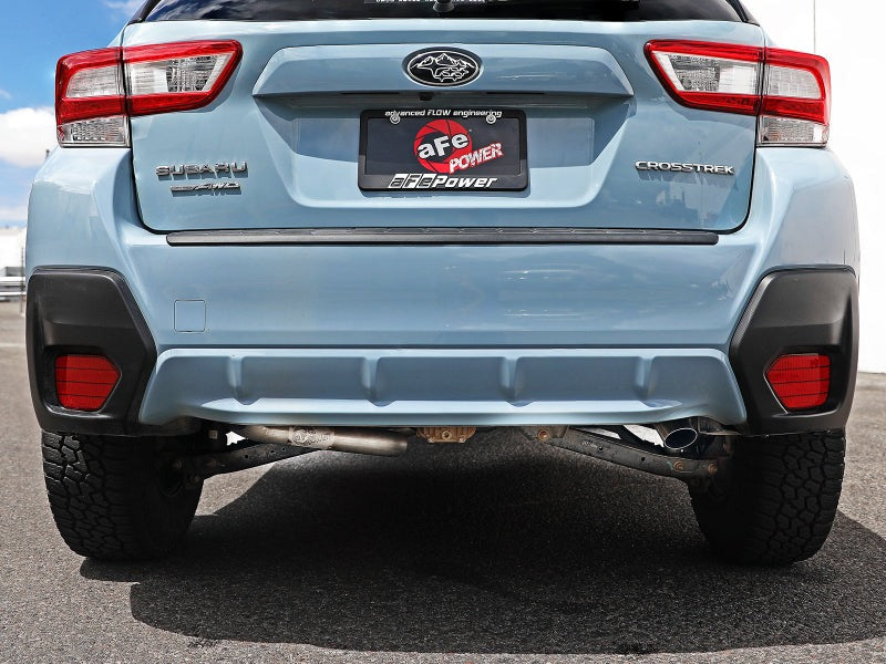 aFe Takeda 2.5in 304 SS Cat-Back Exhaust System - 2018-2019 Subaru Crosstrek H4-2.0L
