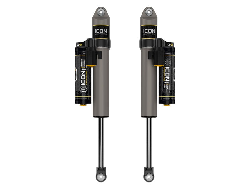 ICON 3-6in Rear 2.5 V.S. Piggyback CDEV Shock Pair for 2017-2024 Ford F-250/F-350 Super Duty - 37701EP
