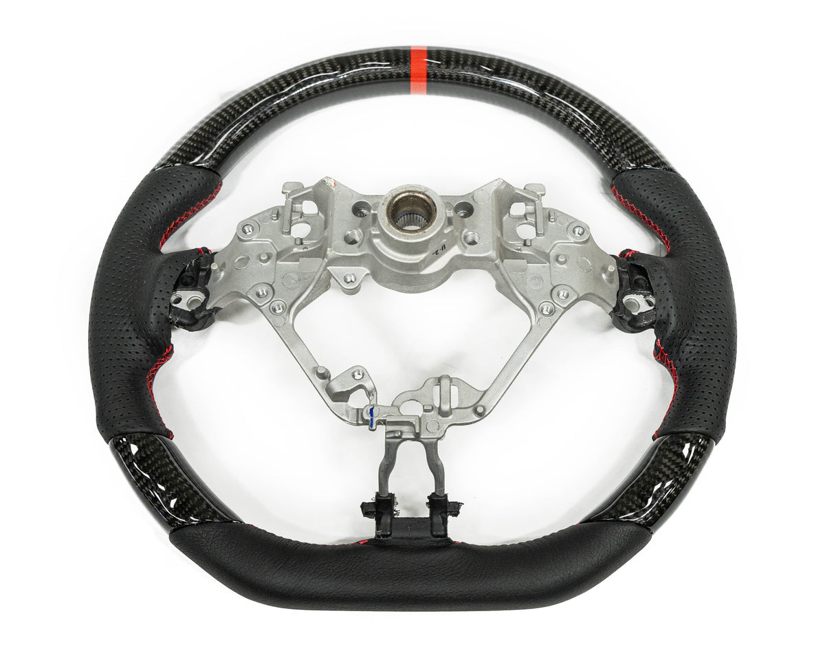 FactionFab Steering Wheel Carbon and Leather 17+ BRZ / 86