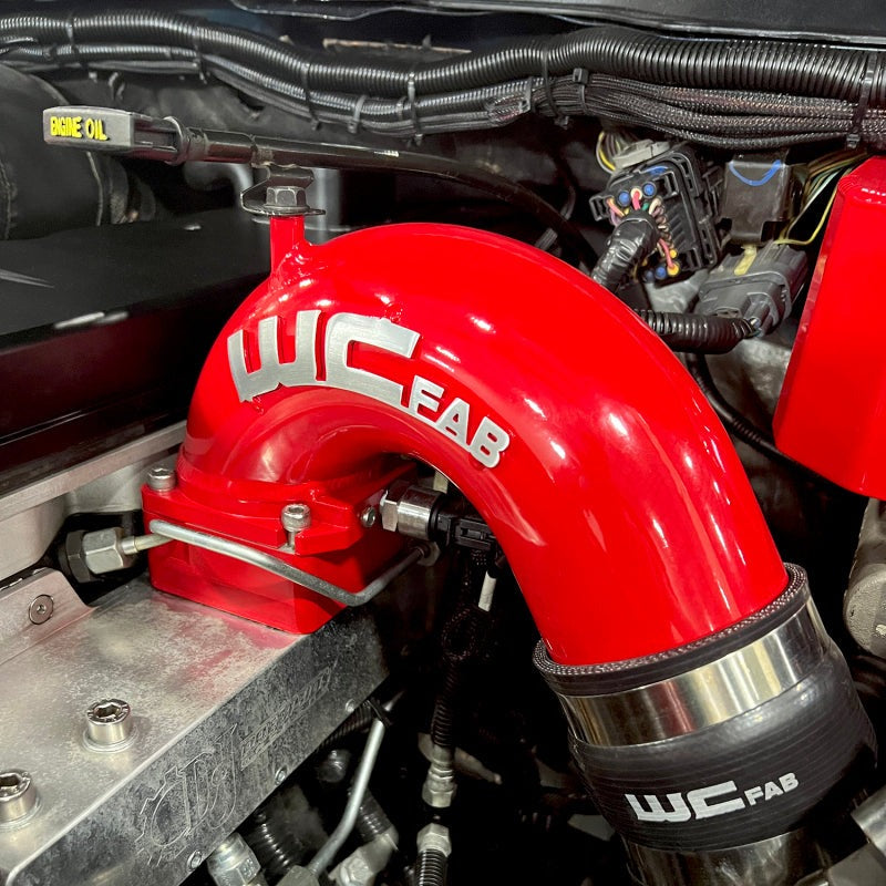 Wehrli 03-07 Cummins 5.9L High Flow Intake Bundle Kit Stage 2 - Gun Metal