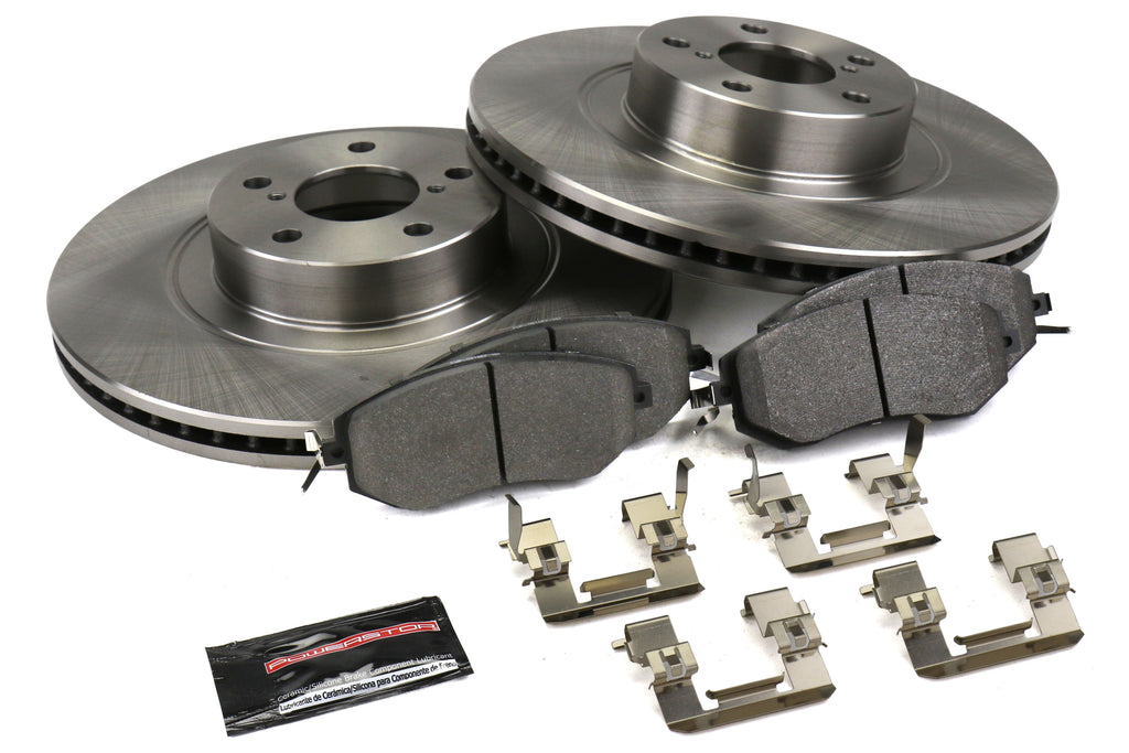 Power Stop Track Day Spec Brake Kit (Front) - 2013-2016 Scion FR-S / 2013-2020 Subaru BRZ / 2016-2021 Crosstrek / 2010-2018 Forester / 2013-2014 Outback / 2017-2019 Toyota 86