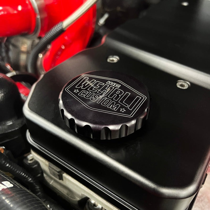 Wehrli 06-18 Cummins 5.9L/6.7L WCFab X D&J Precision Billet Valve Cover - Sparkle Copper
