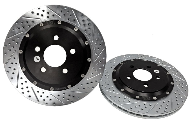 Baer Brakes 15-23 Ford Mustang GT/EcoBoost w/ Perf. Pac. Eradispeed+ Rear 2pc SDZ Perf. Brake Rotors