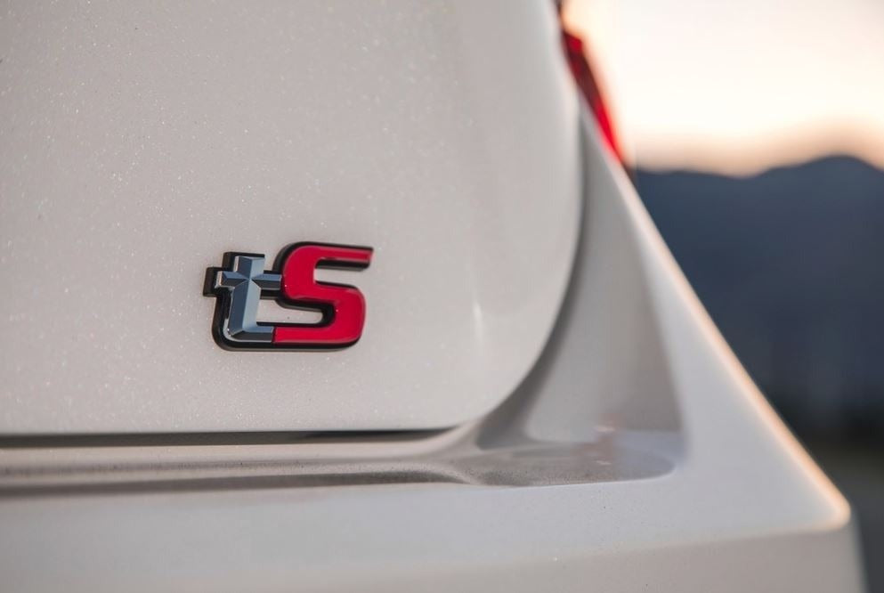 Subaru tS Rear Emblem with Mounting Template - 2013-2020 Subaru BRZ