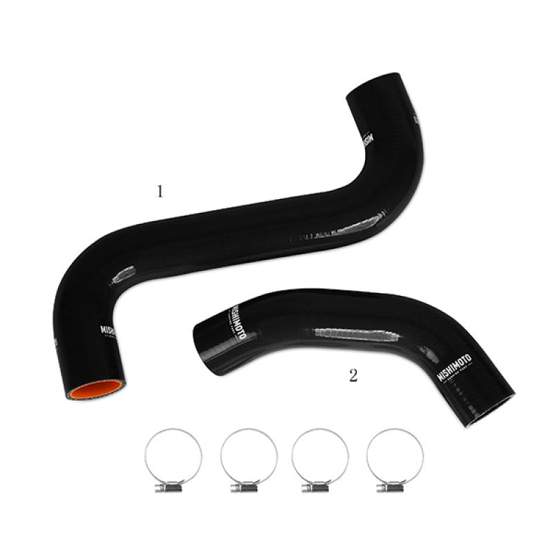 Mishimoto Black Silicone Radiator Hose Kit - 2002-2007 Subaru WRX / 2004-2007 STI