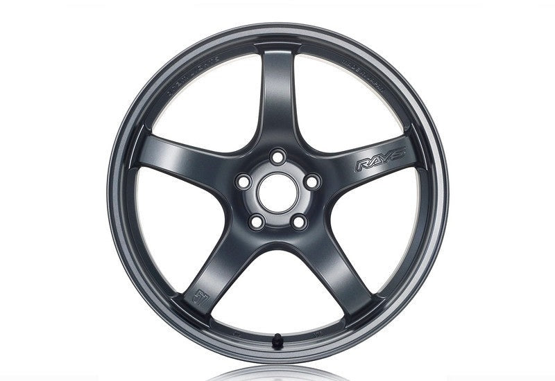 Gram Lights 57CR 17x9 +38 5x114.3 Gun Blue 2 Wheel - 2005-2007 Subaru STI