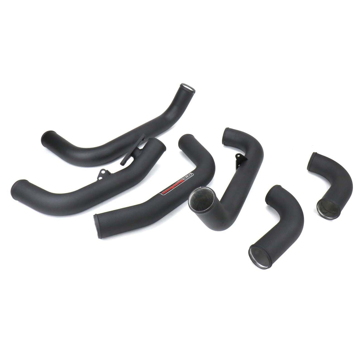 GrimmSpeed Front Mount Intercooler Piping Kit Black - 2008-2014 Subaru STI