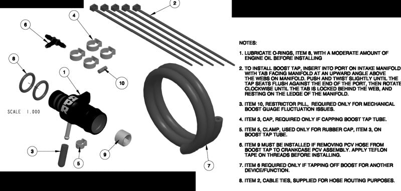APR 15-18 Audi Q3 (EA113/EA888 Gen 1/2) Boost Tap - Full Kit