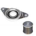 Torque Solution HKS BOV Adapter Flange w/ Plug - 2002-2007 Subaru WRX / 2004-2019 STI
