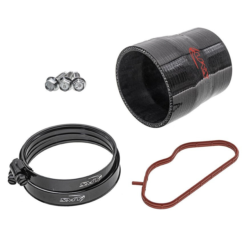 SMY BBC Carbon Fiber Top Mount Intercooler Pipe - 2022-2026 Subaru WRX