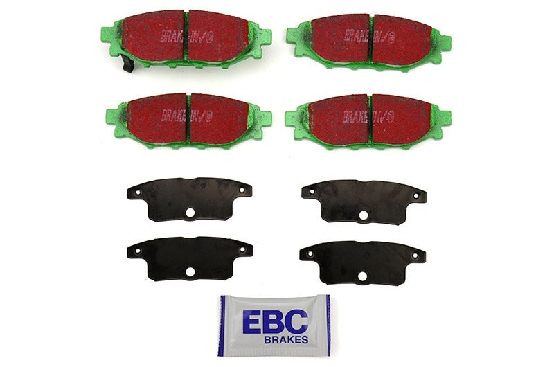 EBC Greenstuff Rear Brake Pads - 2015-2021 Subaru WRX (Non Eyesite)