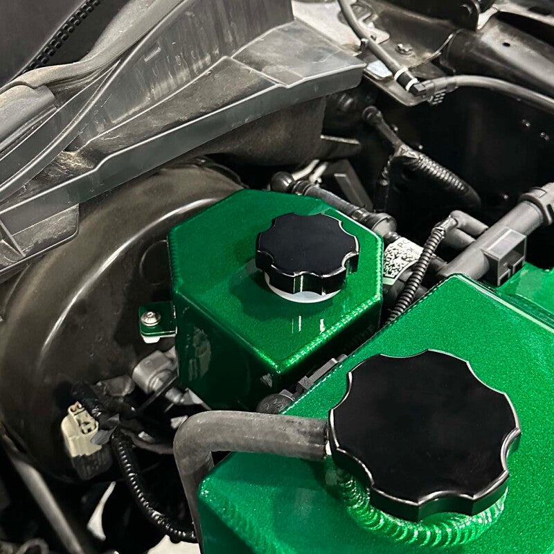 Wehrli 17-25 Ford Power Stroke 6.7L Brake Reservoir Cover - Kiwi Green