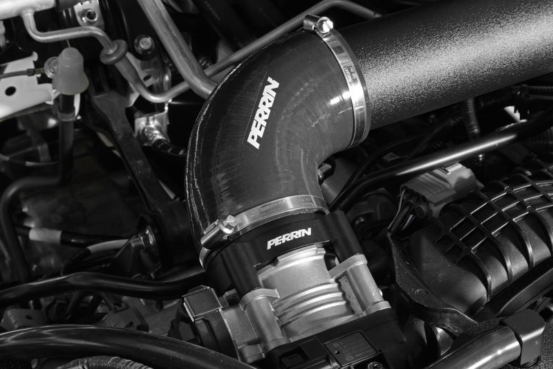 PERRIN Front Mount Intercooler Kit (Black Tubes & Silver Core) - 2022-2026 Subaru WRX